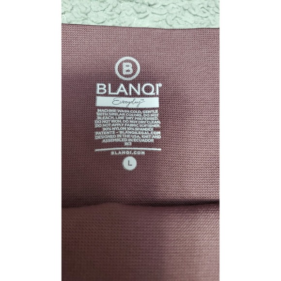 Blanqi Maternity Belly‎ Support Leggings Soft Fawn Size Large - Picture 3 of 7